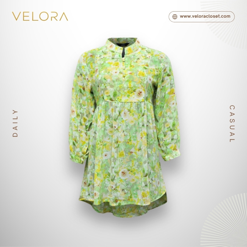 Floral Top (Green)
